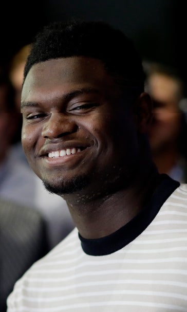 Pelicans take Zion Williamson with No. 1 pick in NBA draft